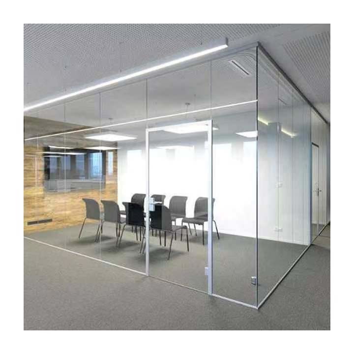 Stainless Steel Aluminium Glass Partition Wall Foldable Movable Office Dividers