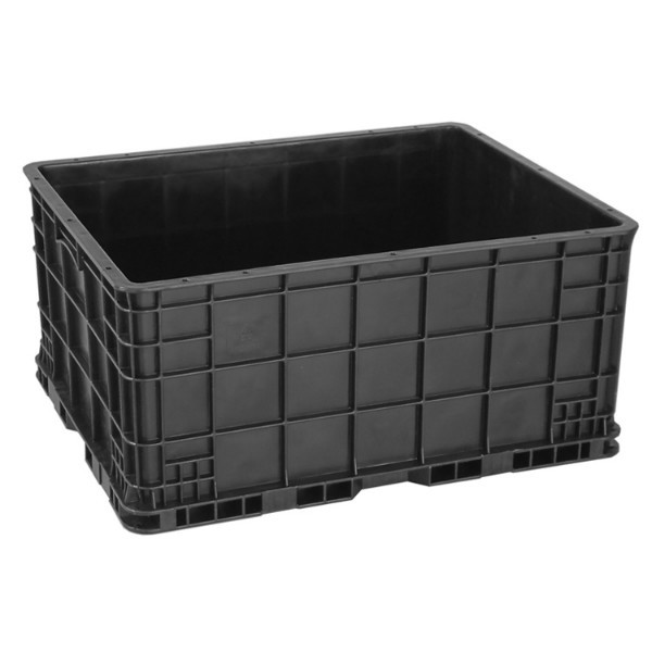 600x400x230mm Cleanroom Black Anti Static ESD PP Box