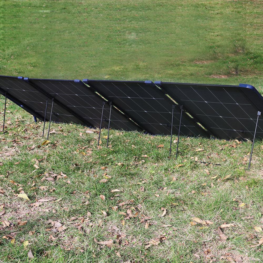 125mmx125mm Cell Folding Solar Panel Kit 280W Portable For Camping Outdoor