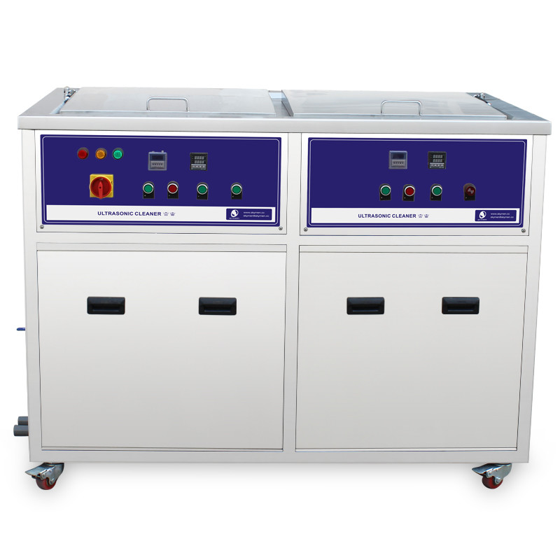 Value / Bottles Ultrasonic Cleaning Device 38L Double Tank With Rinsing Function
