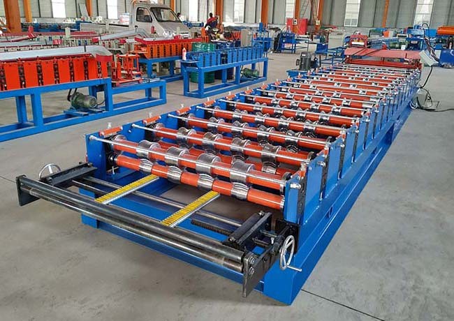 1250 IBR color steel roof panel Sheet Metal Roll Forming Machines