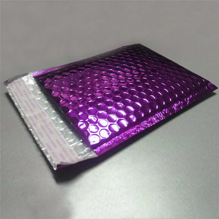 Oil Resistant Shipping Metallic Jiffy Bags , Colored Padded Envelopes 115x210mm #B
