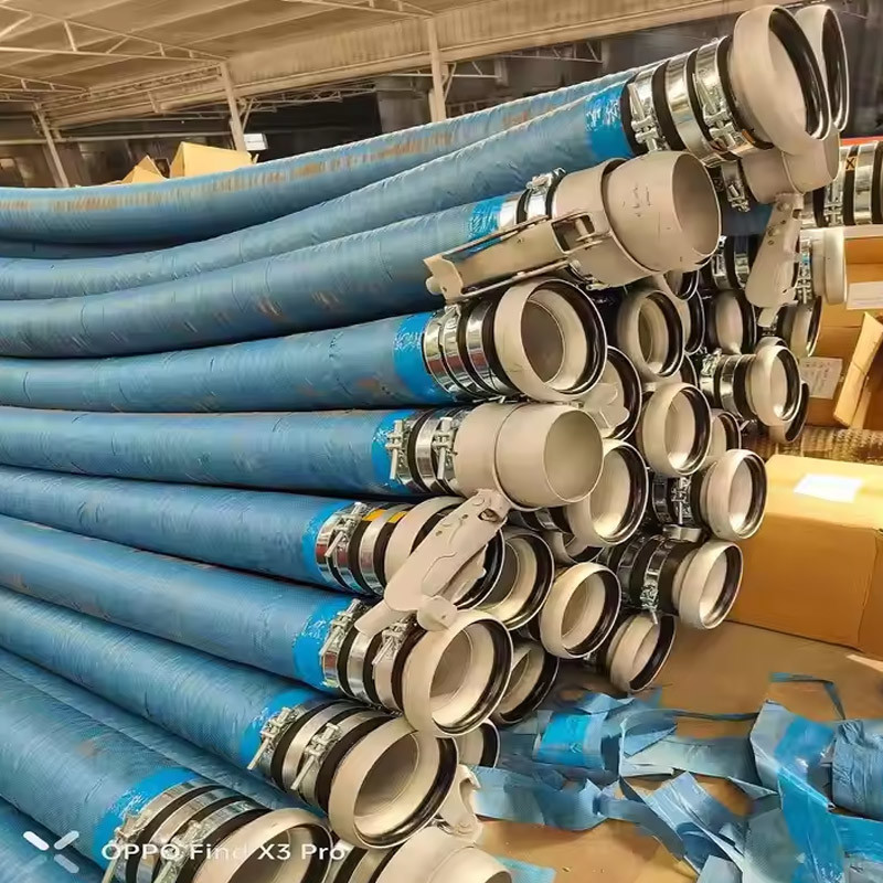 6'' Mining Hose High Abrasion NR Liner Multi Layer Reinforced Structure