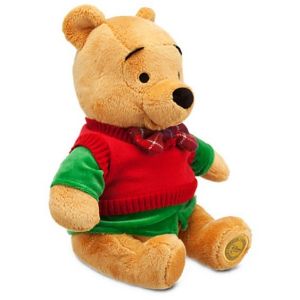 Buy cheap 40cm Disney Christmas Winnie the Pooh Cartoon Stuffed Animals from wholesalers