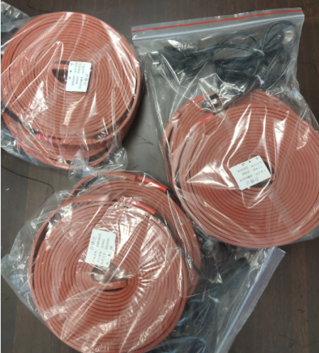 110V 200V 240V Softgel Encapsulation Machine Parts Silicon Cloth Heater For Gel Transfer Pipe