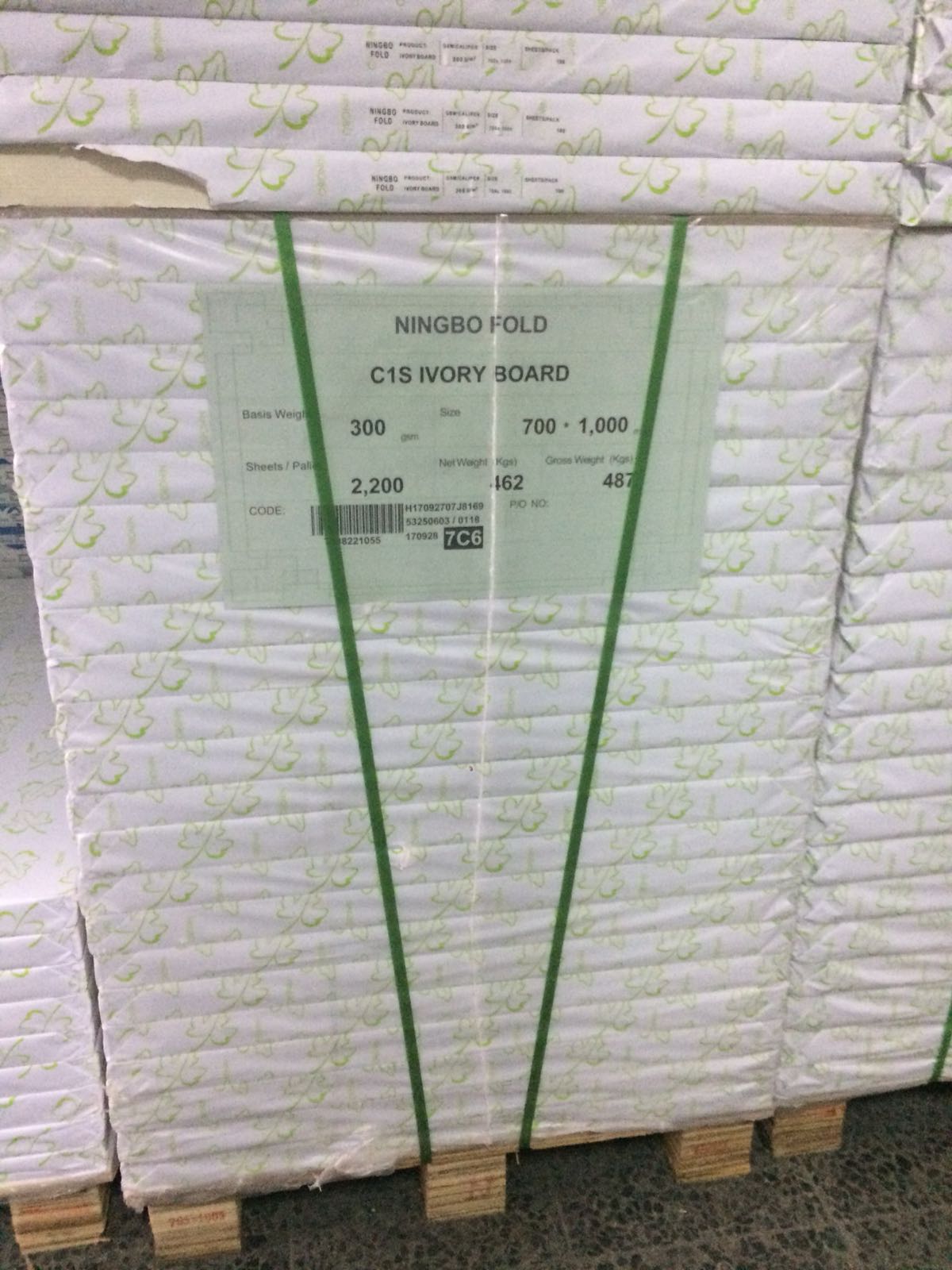 Chemical-Mechanical Pulp C1S Coated Ivory Board for Customized Orders from Ningbo APP