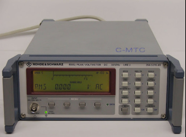 Used Rohde And Schwarz URE3 PEAK/RMS Voltmeter RF Power Meter