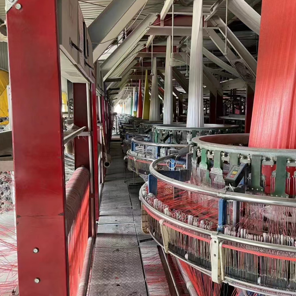 Used Middle Six Shuttle Circular Loom For FIBC Bags Woven Bags
