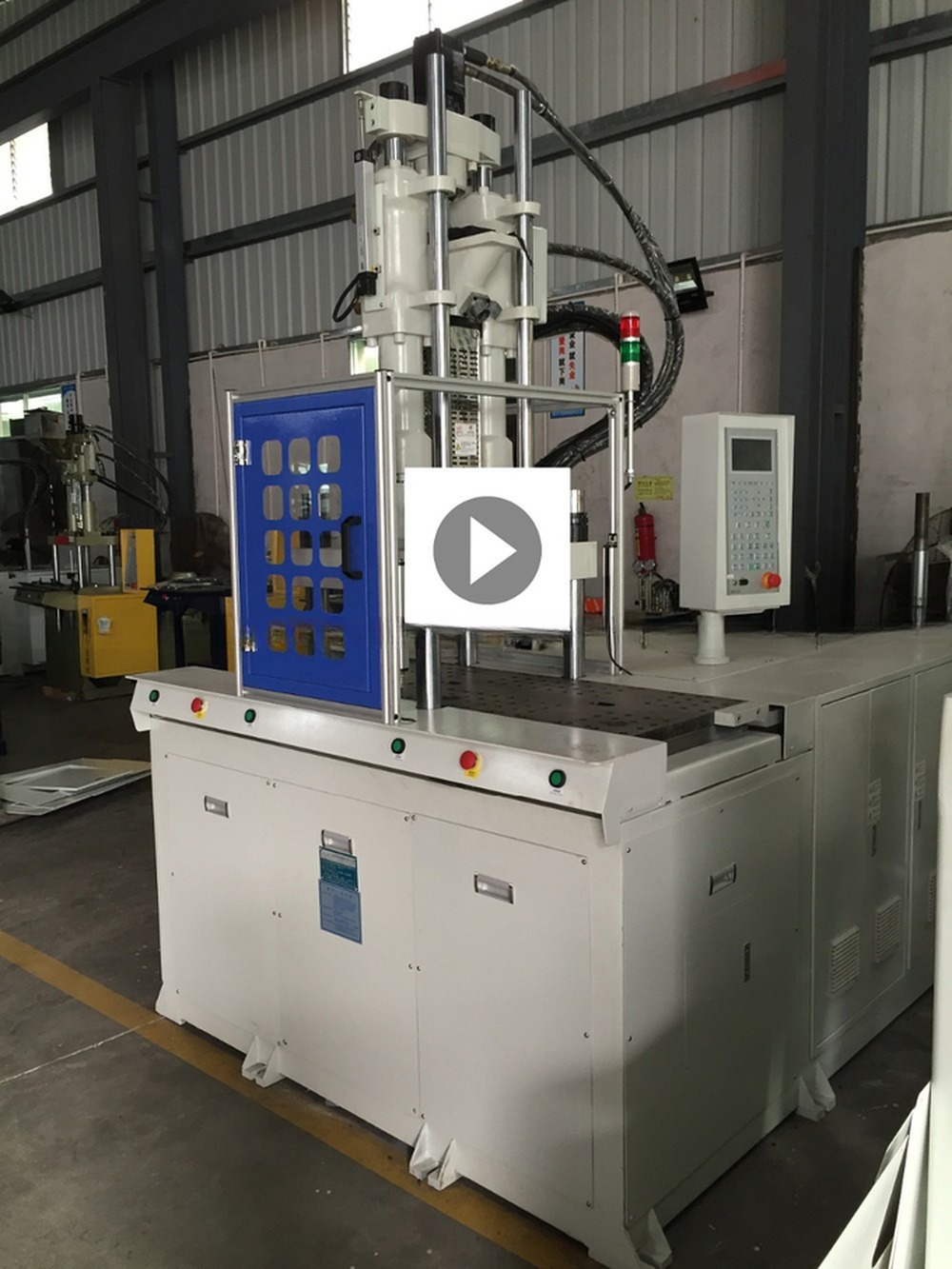 JTT-550DM Double Slide Table Vertical Plastic Injection Molding Machine For ABS/PP Processing