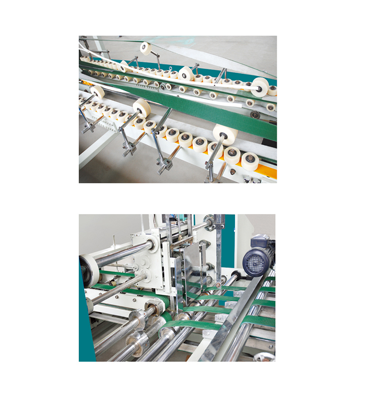 Corrugated Board Full Auto Folder Gluer Machine Box Making Electric