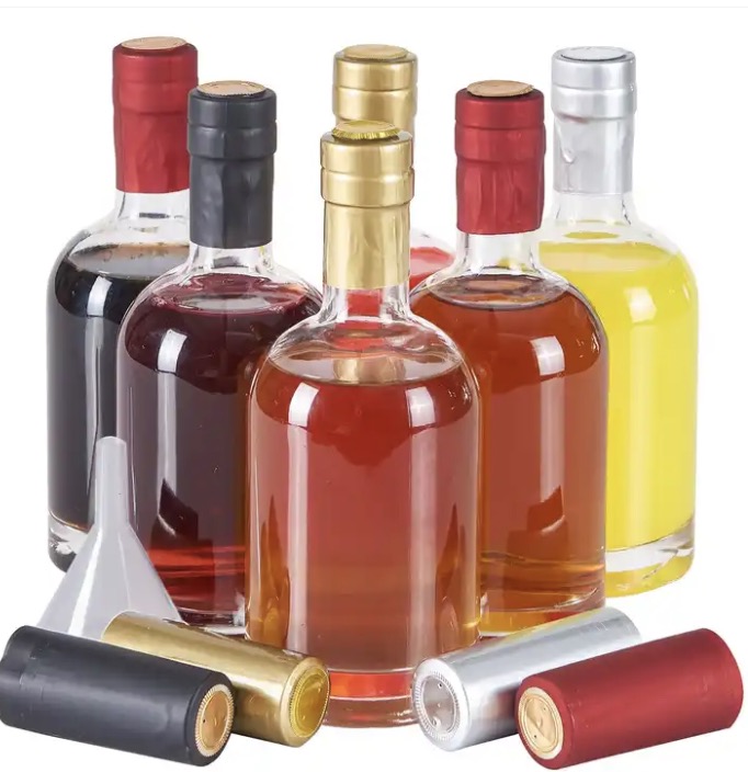 Customized 50ml 100ml 200ml 375ml 500ml 750ml 1000ml 75cl Gin Glass Bottle for Liquor