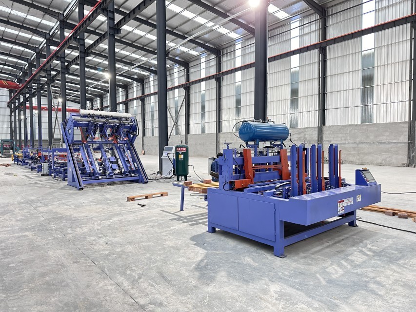 European Pallet Assembly Machine Industrial Automatic Wood Pallet Nailing Machine To Make Wood Pallets