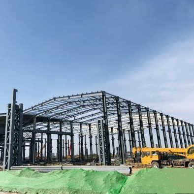 High Strength Prefab Steel Buildings Construction Galvainzed Steel Frame High Rise Buildings
