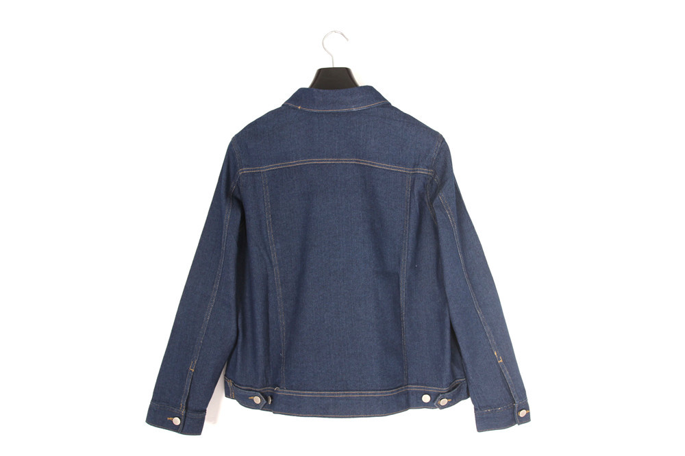 Ladies 2 Colors Casual Denim Jacket S M L XL 2XL