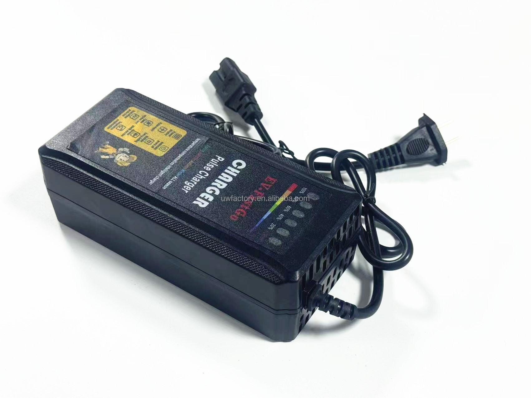 48V12AH/20AH/60V20AH Lead Acid Battery Charger for Electric Scooter Motorcycle Bike 15W/10W/7.5W/5W Automatic Identification
