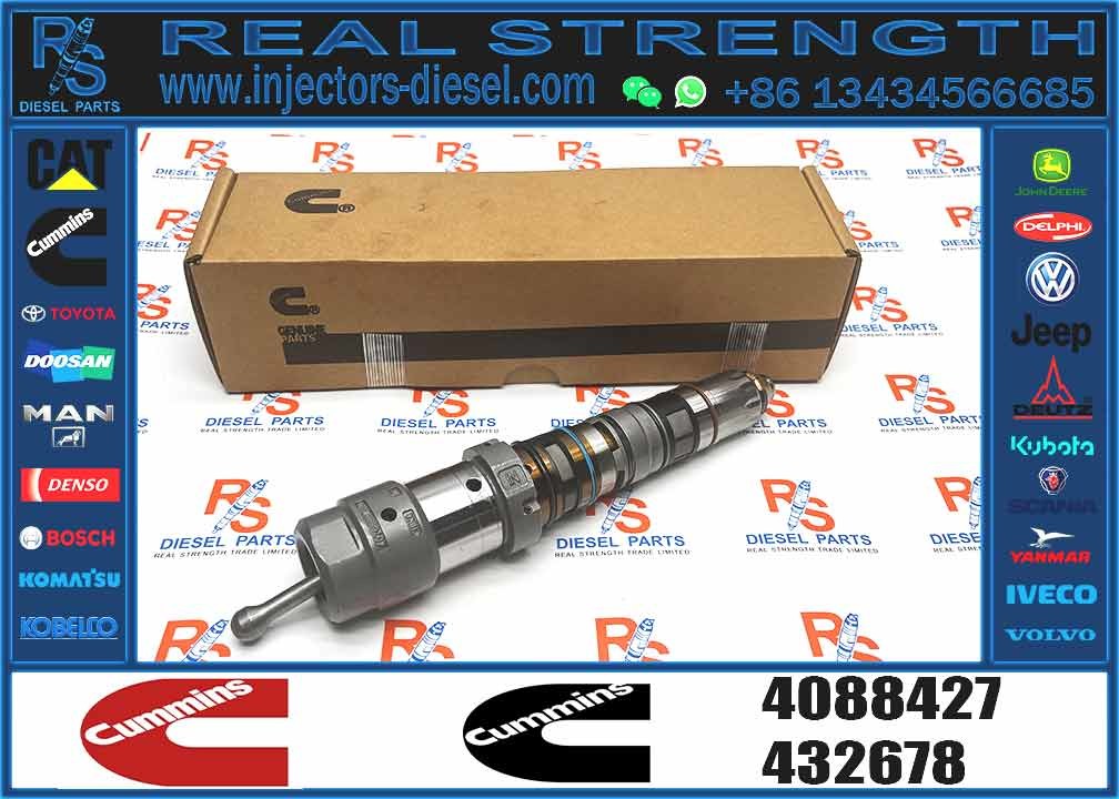 Fuel Injector 4326780 4001813 4087893 4088427 For Cummins QSK60 Engine