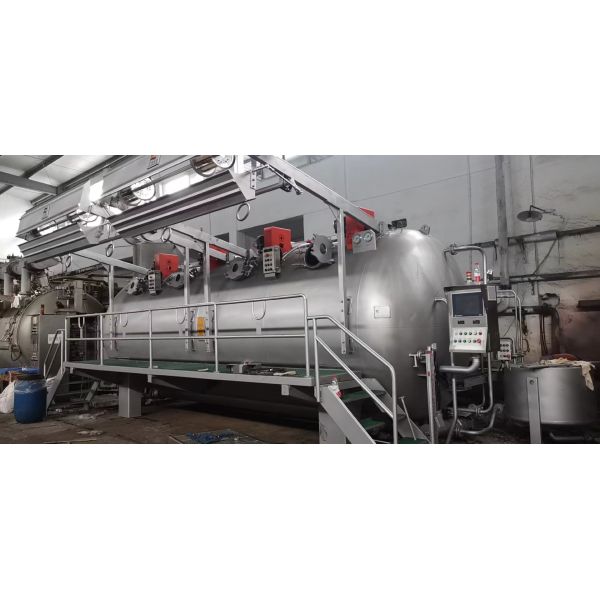 Buy cheap Extra Low Liquor Ratio HT-HP Fabric Dyeing Machine product