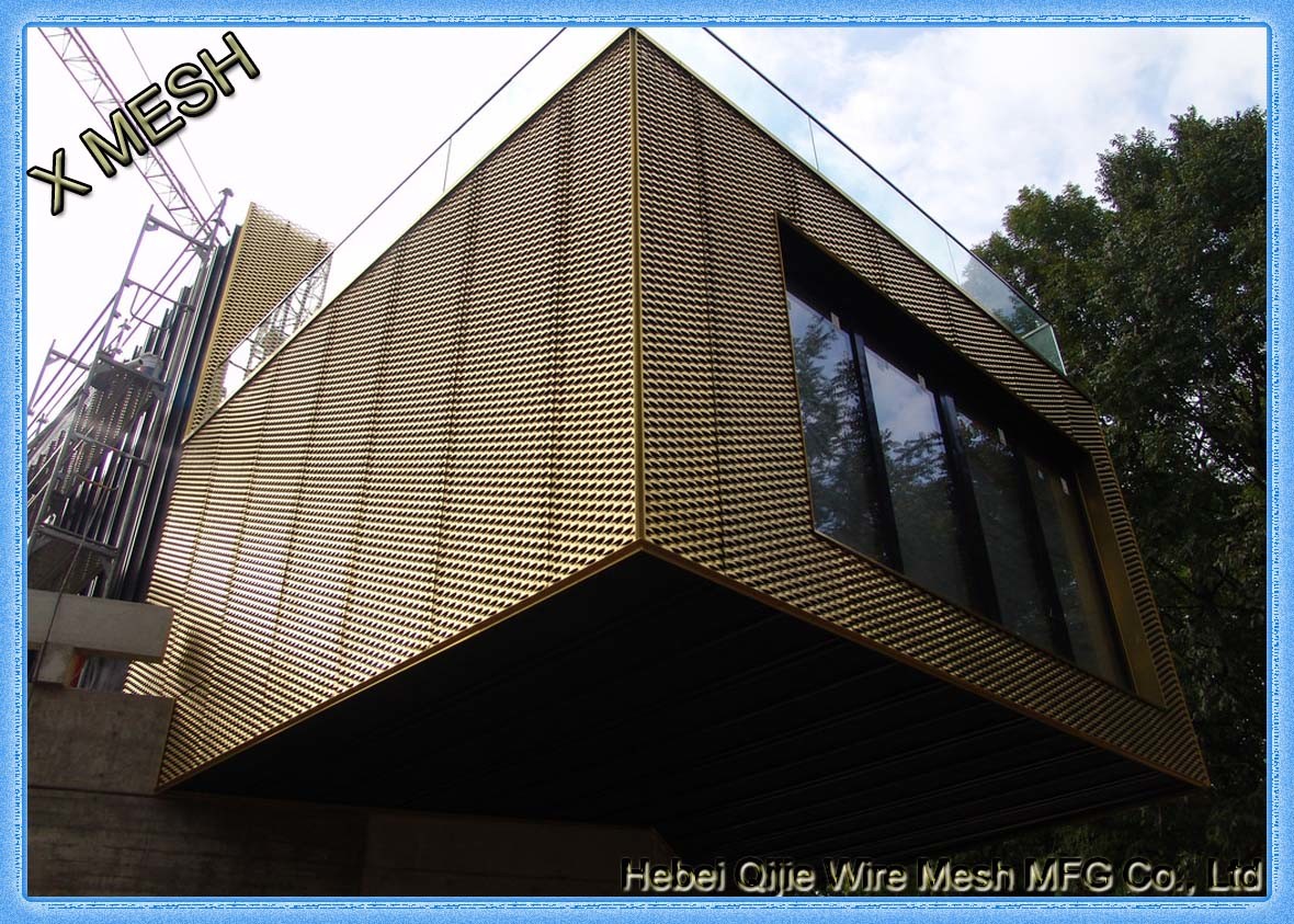 1.5mm Decoration Spiral Curtain Aluminum Or Stainless Steel Wire Mesh