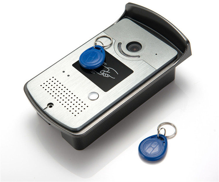 CK-70A@ Manufacturer 7 Inch Rfid ID Unlocking Video Door Phone Intercom System Smart Home Door phone