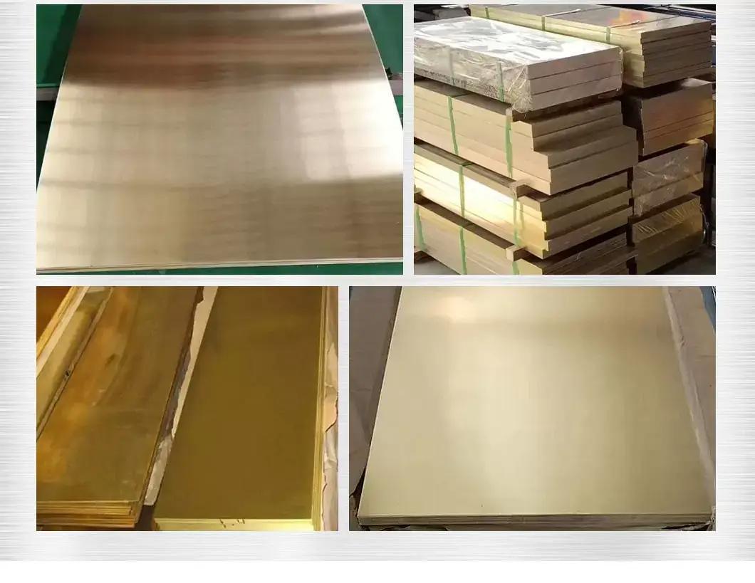 Copper Alloy C17200 C1100 H65 0.025-10mm Red Copper Sheet for Lead Frame