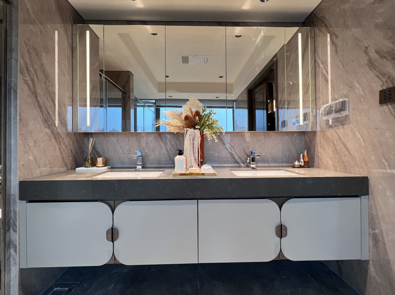 Scratch Resistant Contemporary Bathroom Cabinet SS Cabinet For Bathroom
