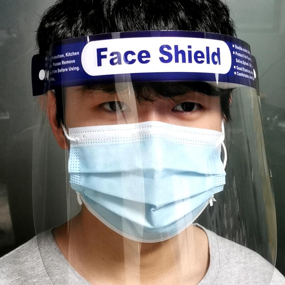 Environmental Protection Clear Plastic Face Shield High Definition Harmless