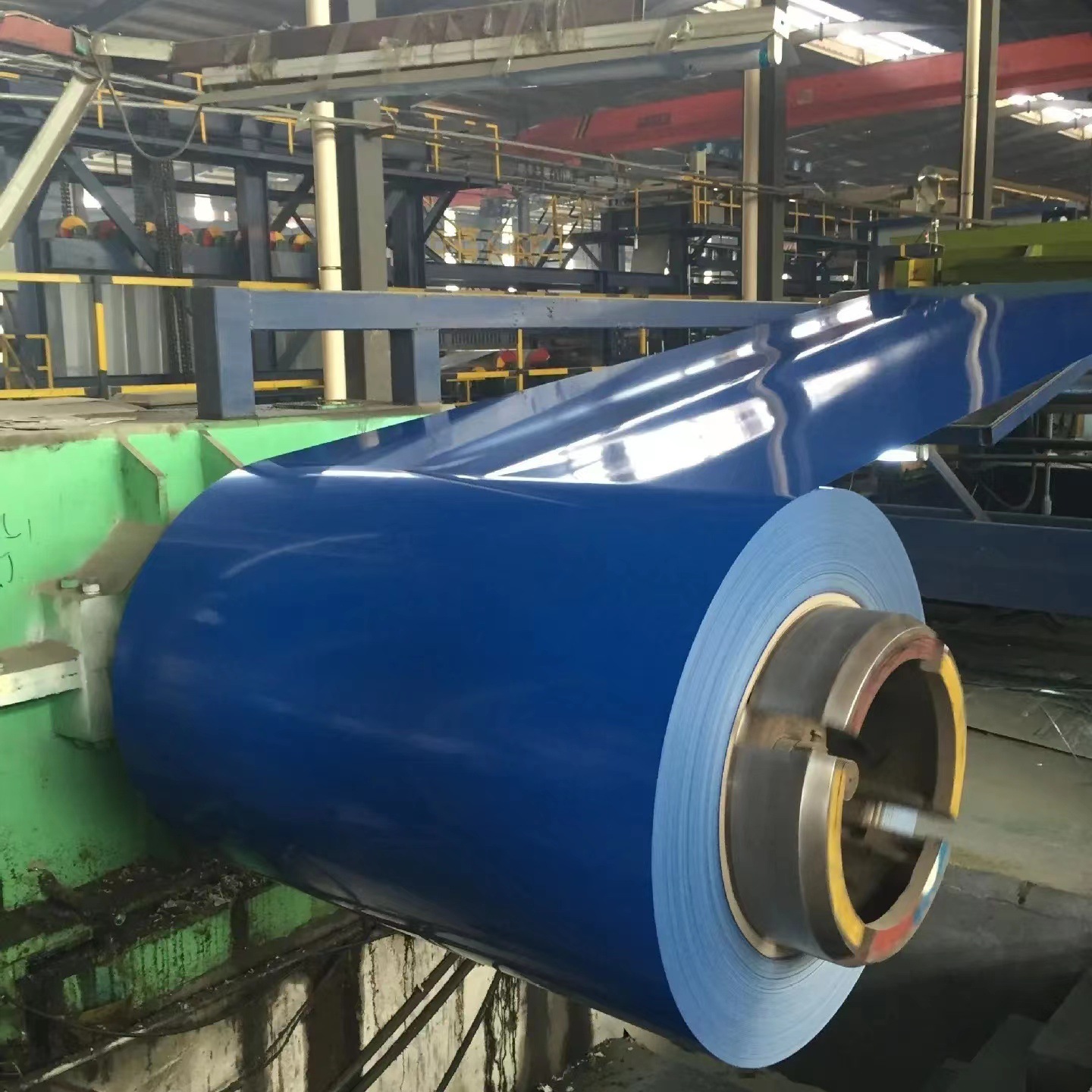 Customized Length High Durable Color Coated Aluminum Coil for Bending Welding Punching Cutting 3-8 Tons Coil Weight