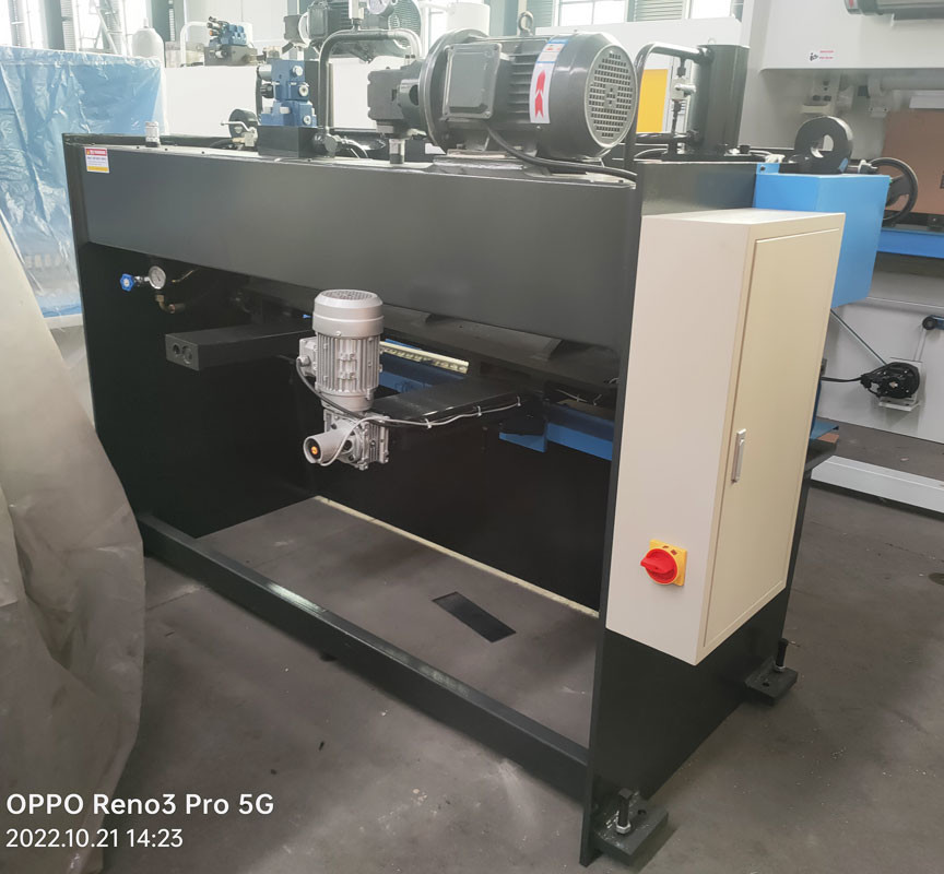 Metal Plate Hydraulic Guillotine Cutting Machine Shears 4x1600mm Long Life