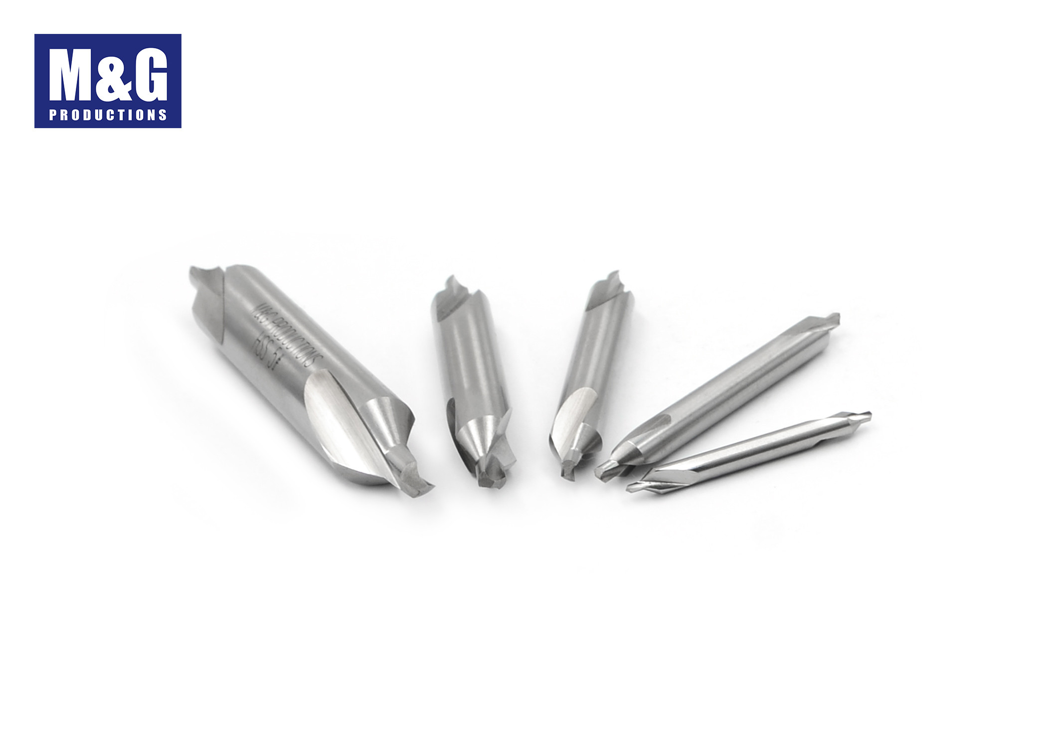 HSS 60º - 120º / CENTER DRILLS SET / TYPE R HSS COMBINED CENTER DRILL(DIN333)