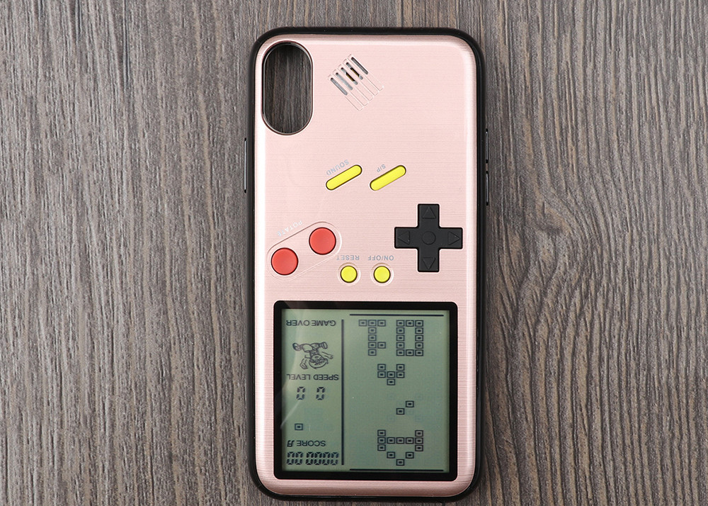 Silicone Gameboy Cell Phone Protective Covers TPU Shell IMD Boy Tetris Game For iPhone 7P/8P