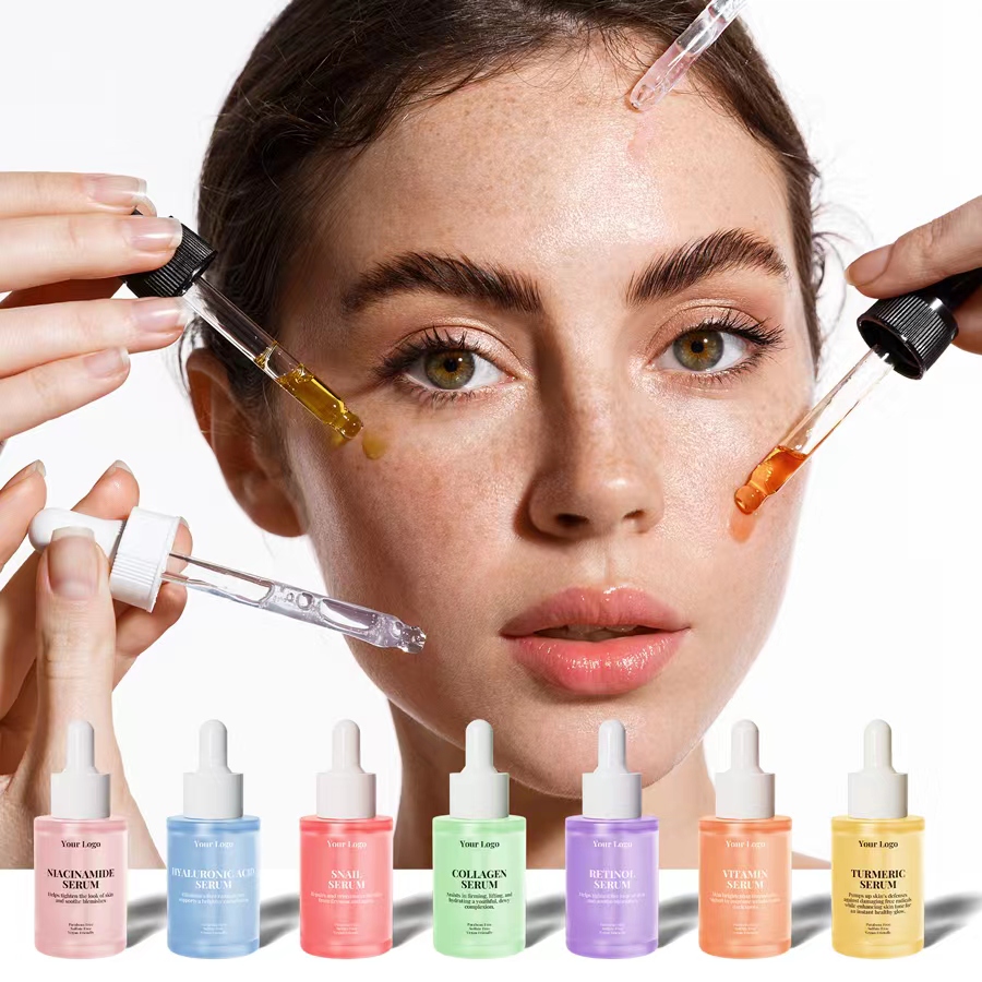 Night Hydrating Private Label Skin Care Removing Black Spot Remover Turmeric Face Serum for Dark Spots