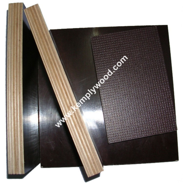 WBP glue non-slip film faced plywood / antislip plywood / anti skid film faced plywood for construction