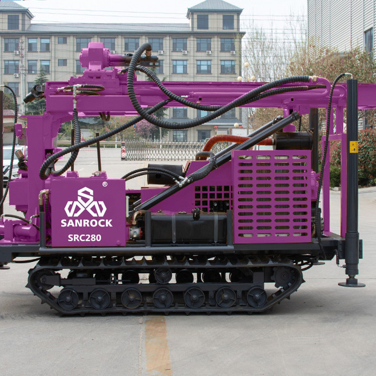 Crawler Core Drilling Rig Geotechnical Exploration Hydraulic Core Sample Drilling Rig