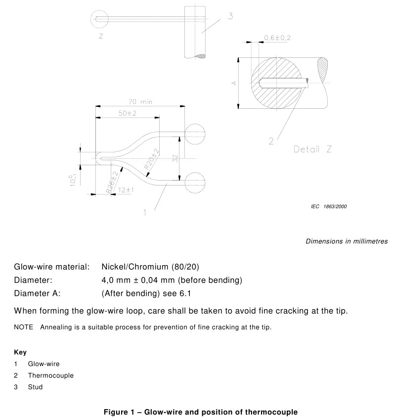 IEC60695-2-10 1kVA Button Operation Glow Wire Tester