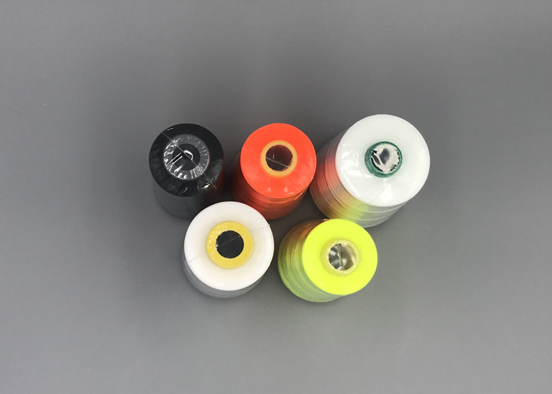 T40S/2 High Tenacity Dyed Spun Polyester Multi Colored Sewing Thread