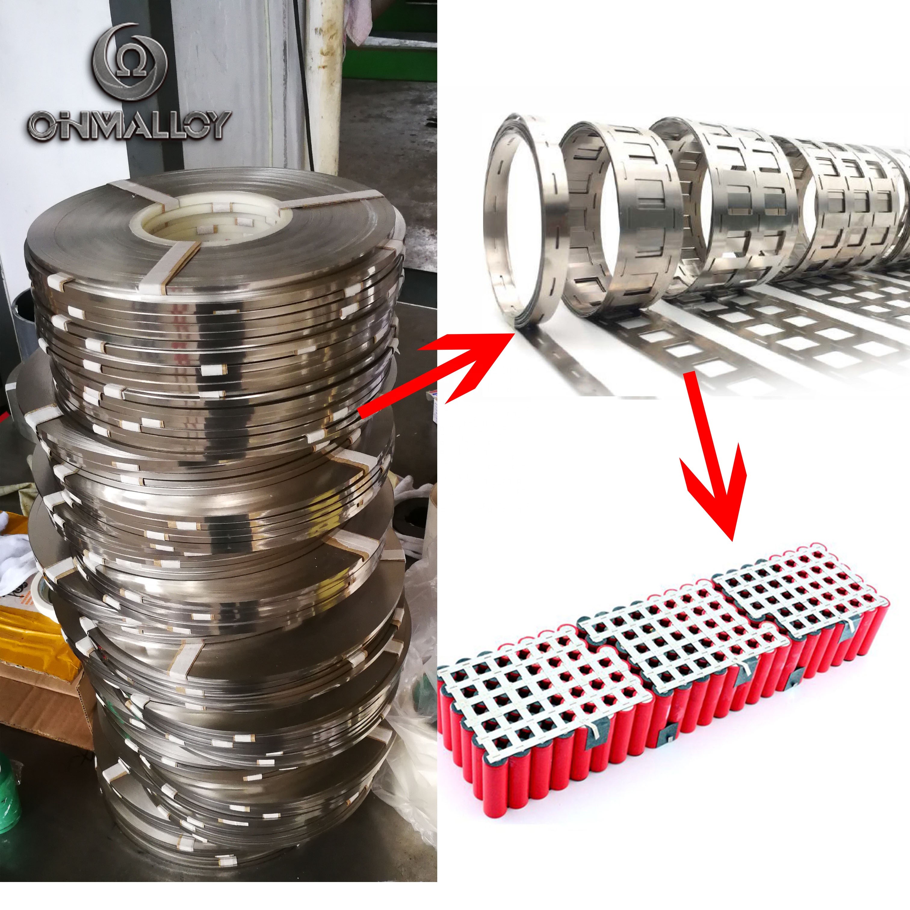 Battery Spot Welding Annealing Nickel Foil 110HV Forging Rolling