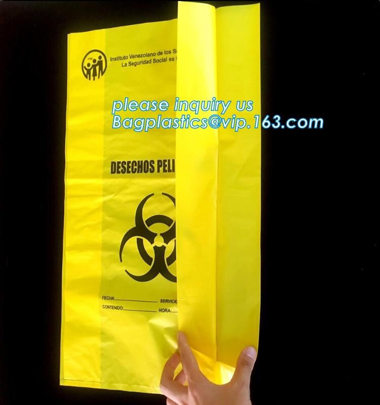 Biodegradable disposable trash plastic bag for garbage oxo biodegradable garbage bags, Medical Trash Bin Liner Bags Bioh