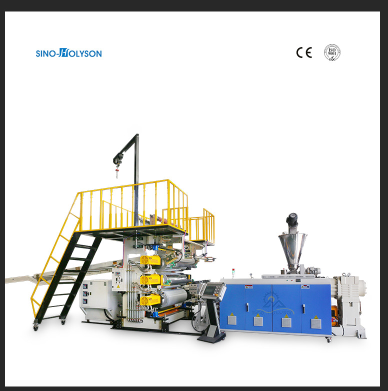 3-8mm PVC Artificial Marble Sheet Machine Production Line With ABB Inverter Gear Box