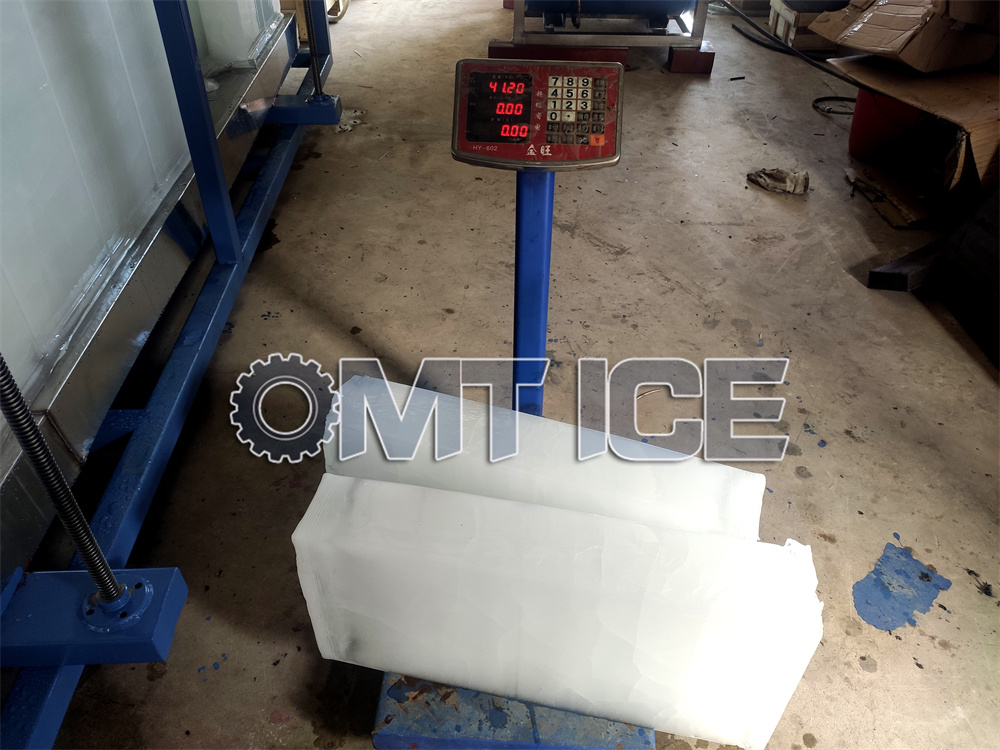Hygienic Stainless Steel Commercial Ice Block Making Machine Automated