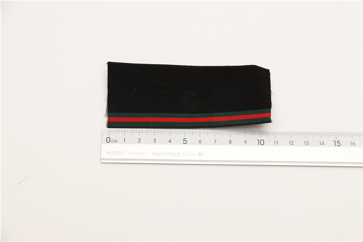 Custom Logo Polyester Rubber Band for Shoes Underwear Garment Jacquard Elastic Band