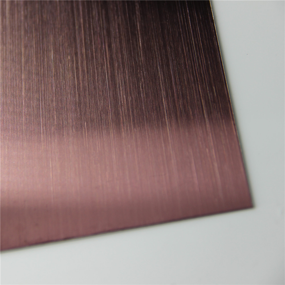 Brass Price Per Kg 316L Brush Black Stainless Steel Sheet Foshan Manufacturer