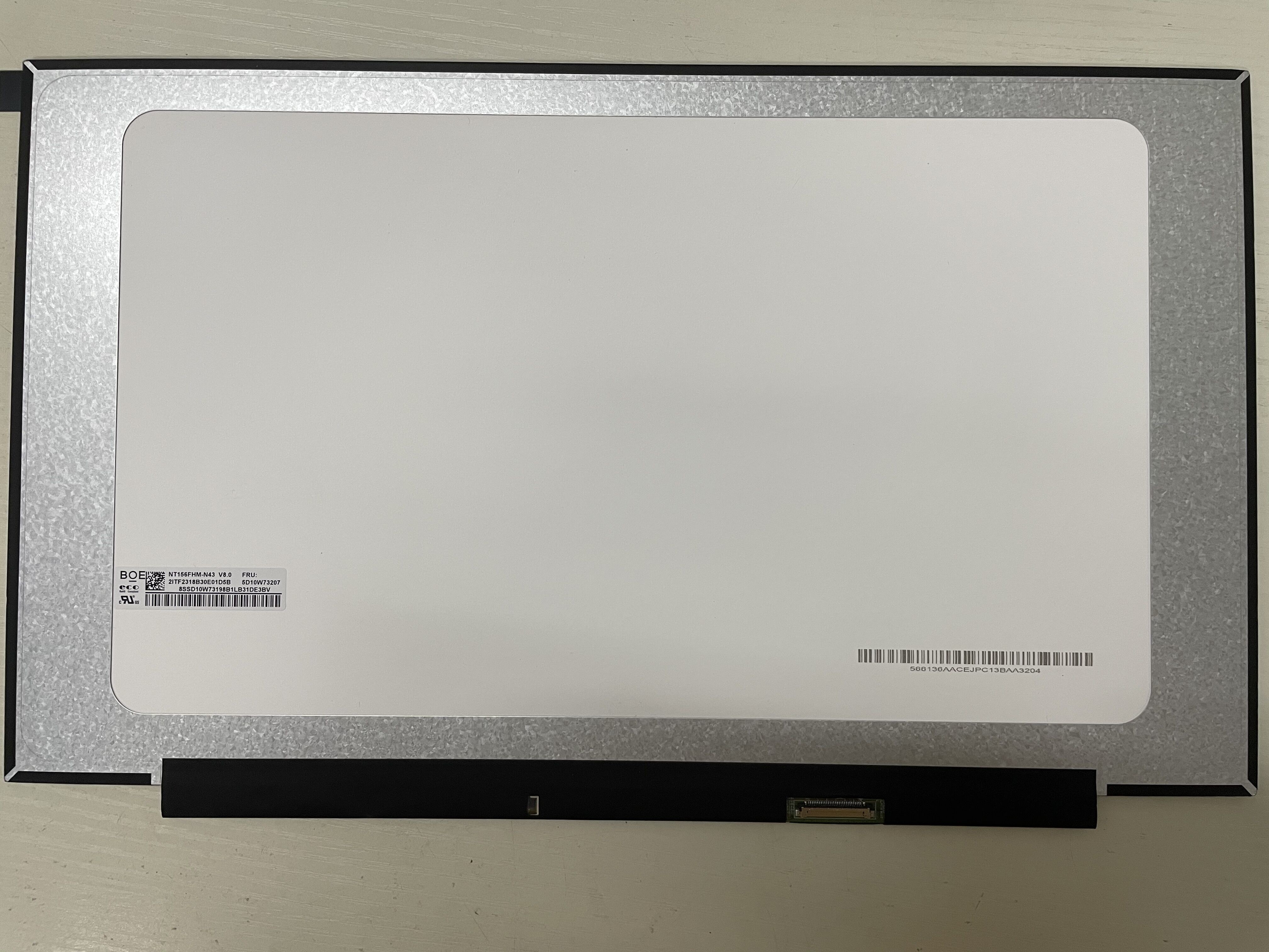 NV156FHM-N4M BOE 15.6" 1920(RGB)×1080, 300 cd/m² INDUSTRIAL LCD DISPLAY