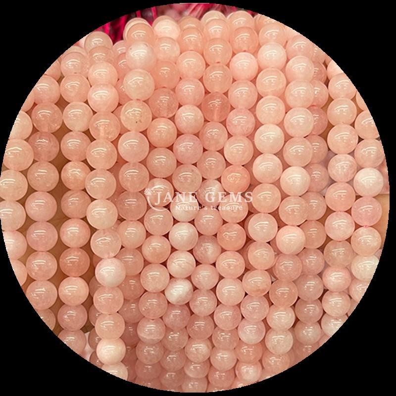 Round Cut Gems Bead Various Colors Chalcedony Loose Bead Strands Suitable for Bracelets from Origin