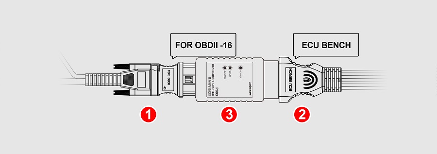 OBDSTAR P003 KIT Bench/Boot Adapter for Reading ECU CS PIN Working With OBDSTAR X300 DP/ X300 DP PLUS/ DC706/ X300 PRO4/