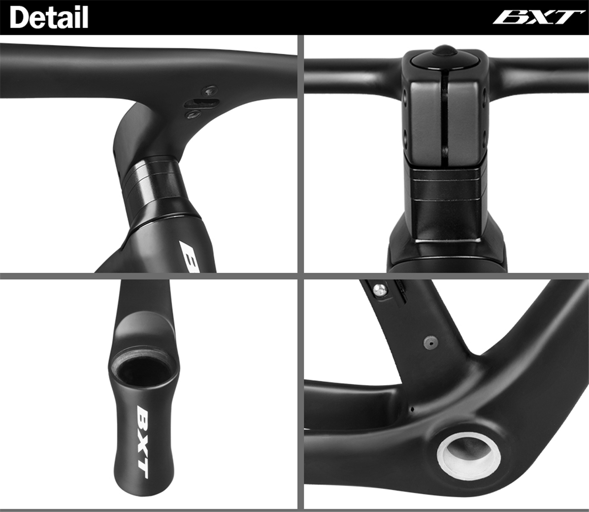 Custom Full Carbon Fiber Road Bicycle Frames 700C Disc Brake Small 47cm