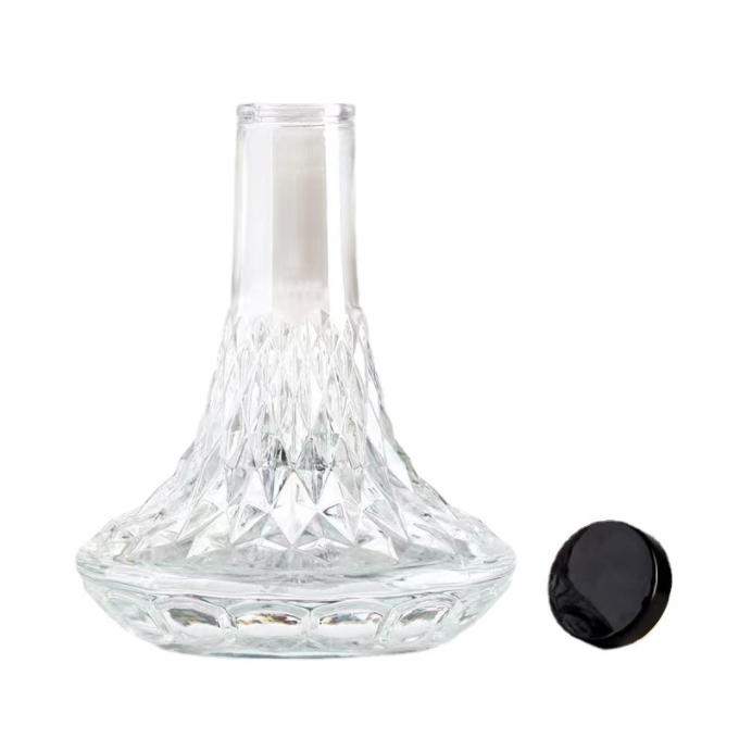 Healthy Lead-free Glass Empty Glass Liquor Bottle 375ml 500ml 750ml with Lead-free Glass