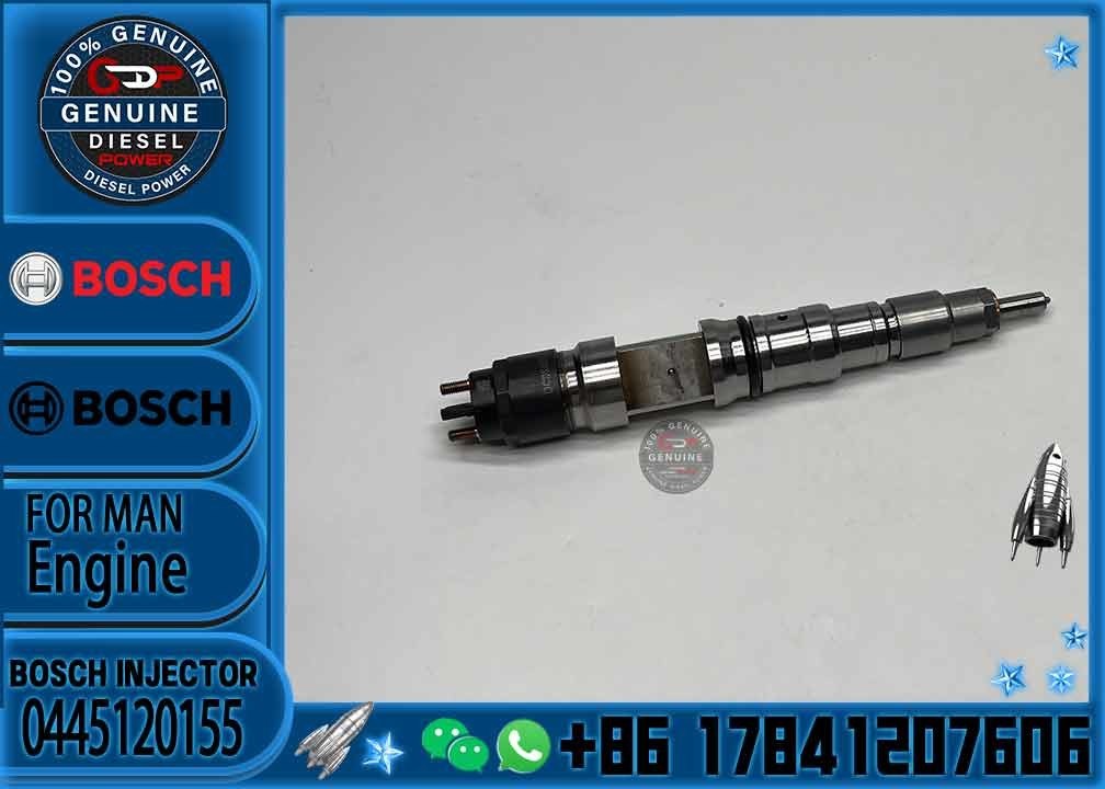 Fuel Injectors 0445120155 0445120154 0 445 120 155 Common Rail Injector 0445120100 for MAN engines