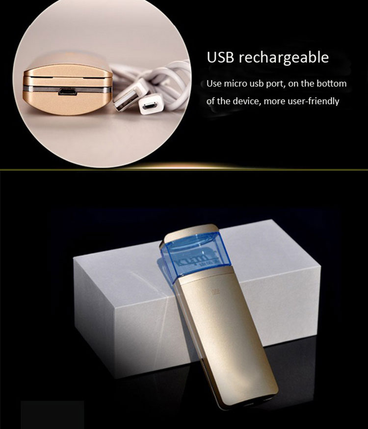 Professional Fast Eyelash Extension Adhesive Aiding Apparatus Chargeable Nano Mister