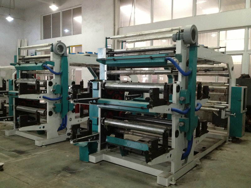 Automatic Four Color Flexographic Printing Machine