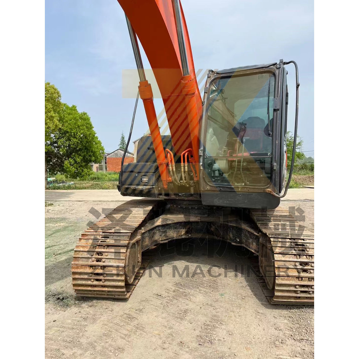 Used Hitachi ZX200-3 with 4HK1 Engine in good condition for sale